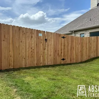 All — Cedar Fence With Gate