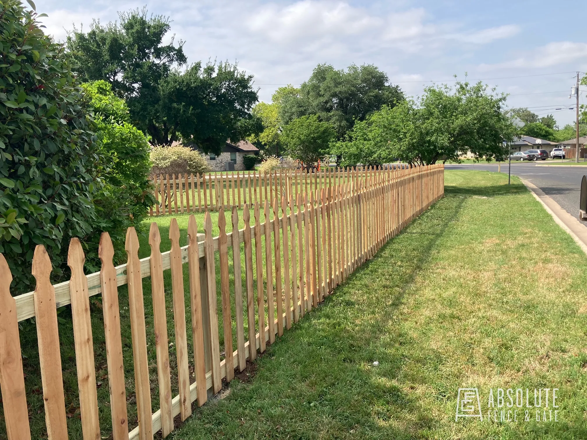 All — Cedar Picket Fence