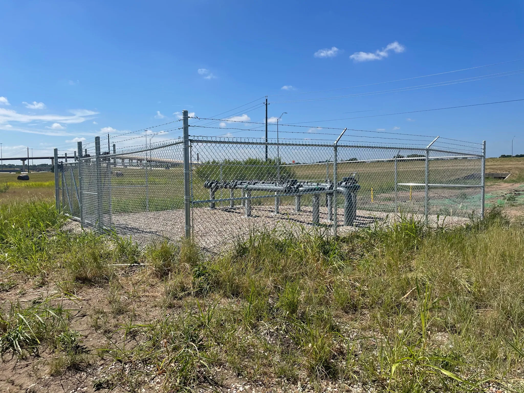 All — Chain Link Security Enclosure